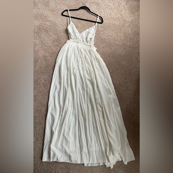 Eyelet Detailed Sundress Size: M Shein - Picture 4 of 7